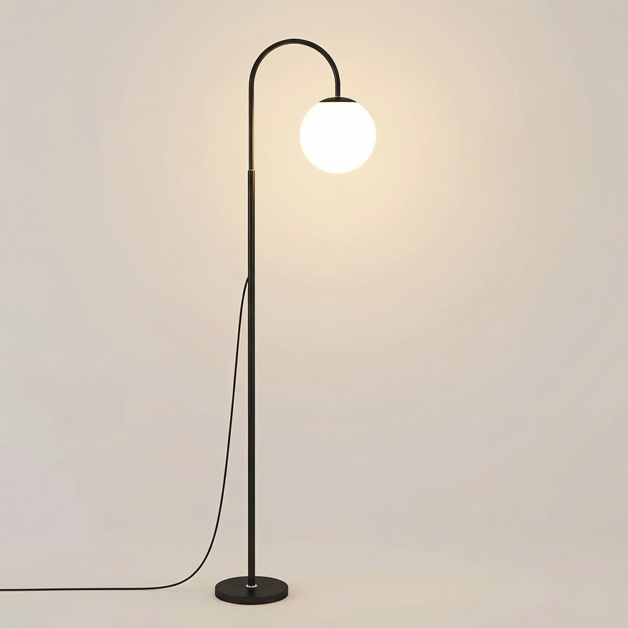 Nordic Moon Globe Floor Lamp