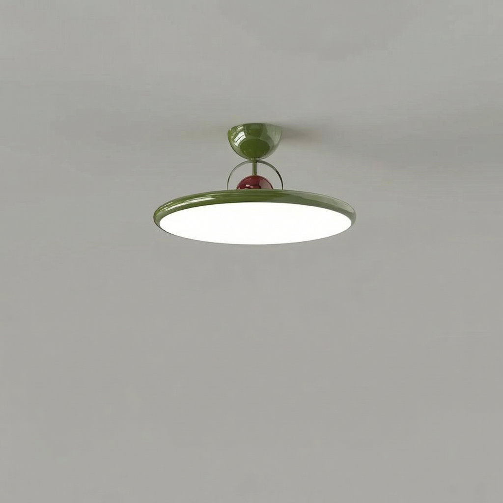 Modern Green Suspension Ceiling Light 40CM