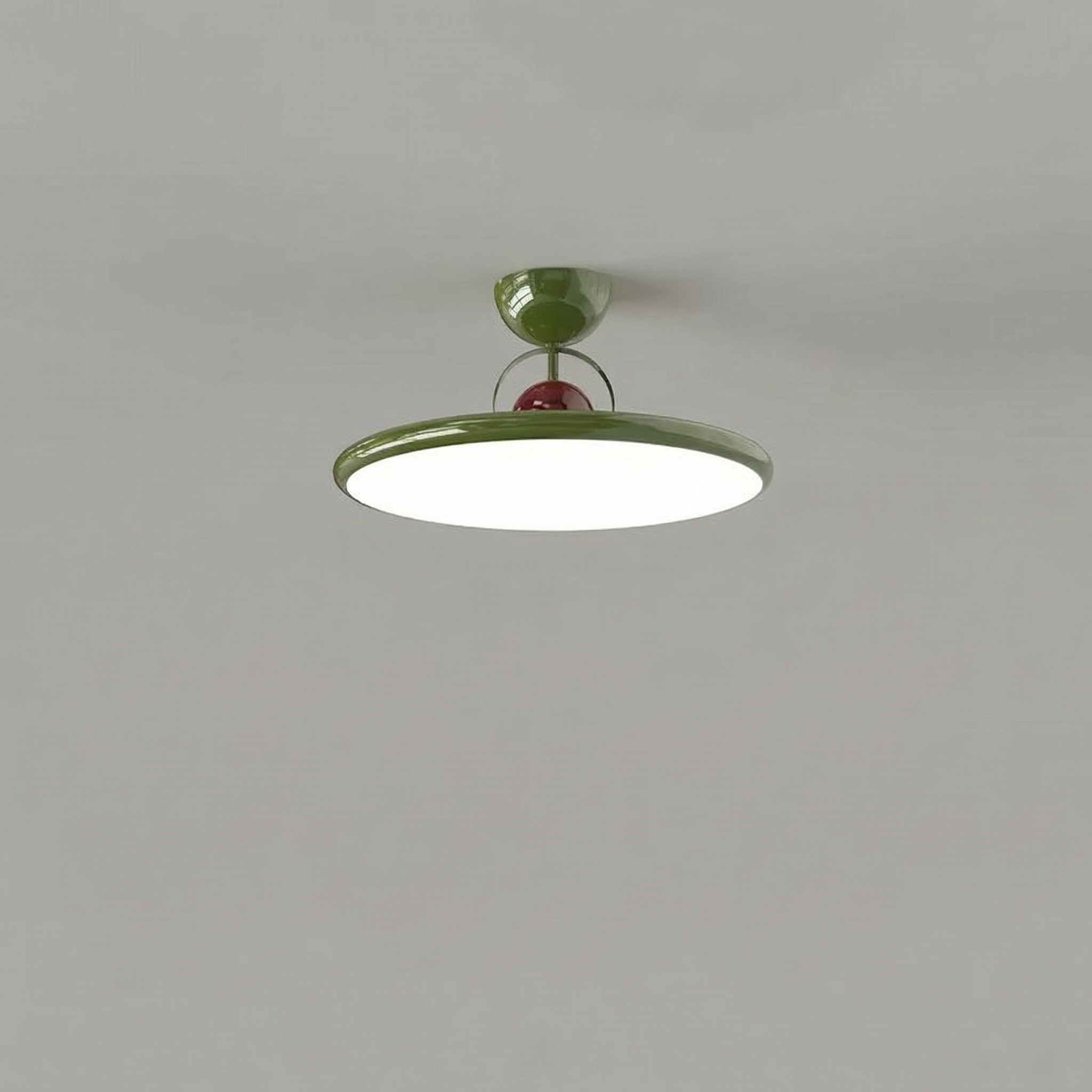 Modern Green Suspension Ceiling Light 40CM