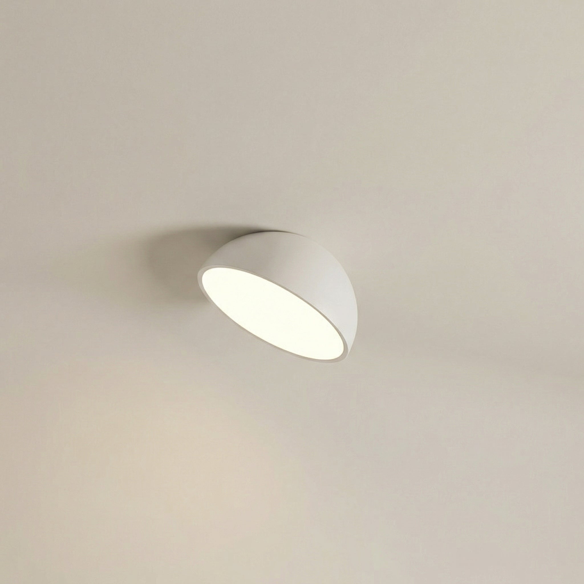 Nordic Half Moon LED Ceiling Light 20CM