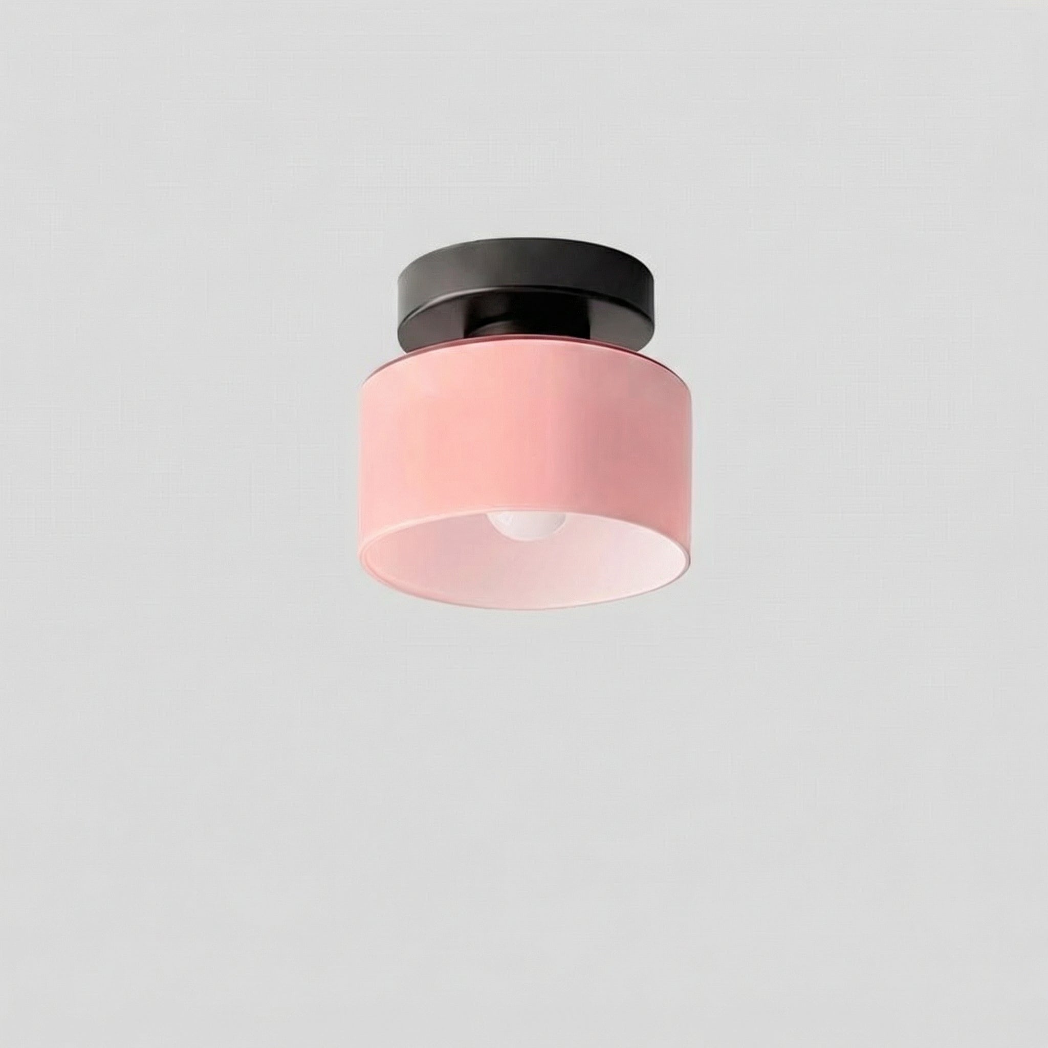 Modern Amber Glass Ceiling Light