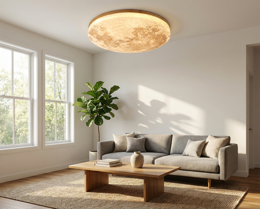 Oriental Moon LED Ceiling Light 26CM