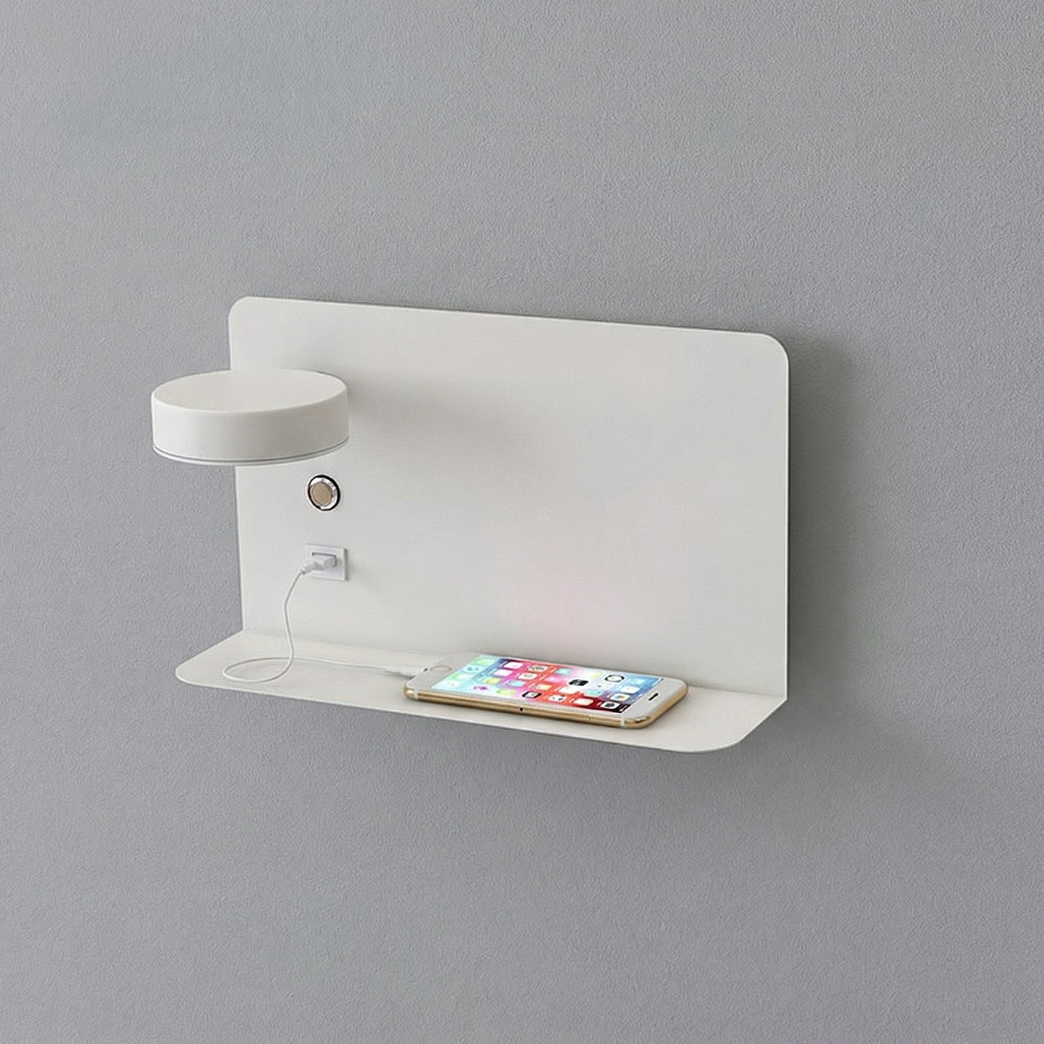 Modern LED Wall Lamp with USB Charging Port