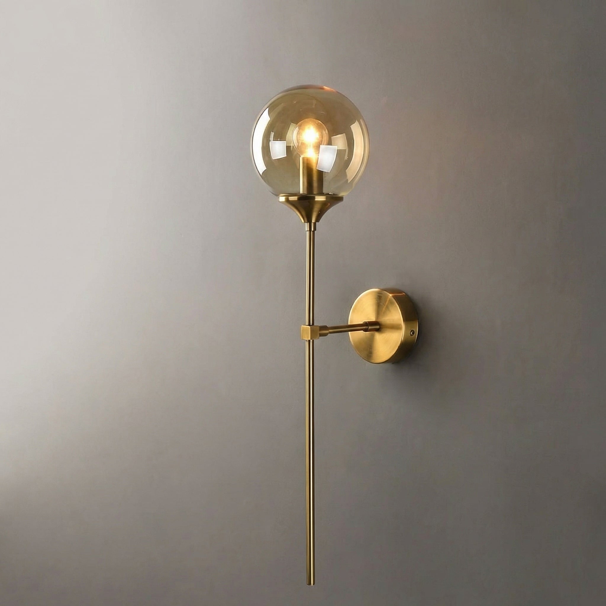 Luxury Nordic Glass Wall Sconce