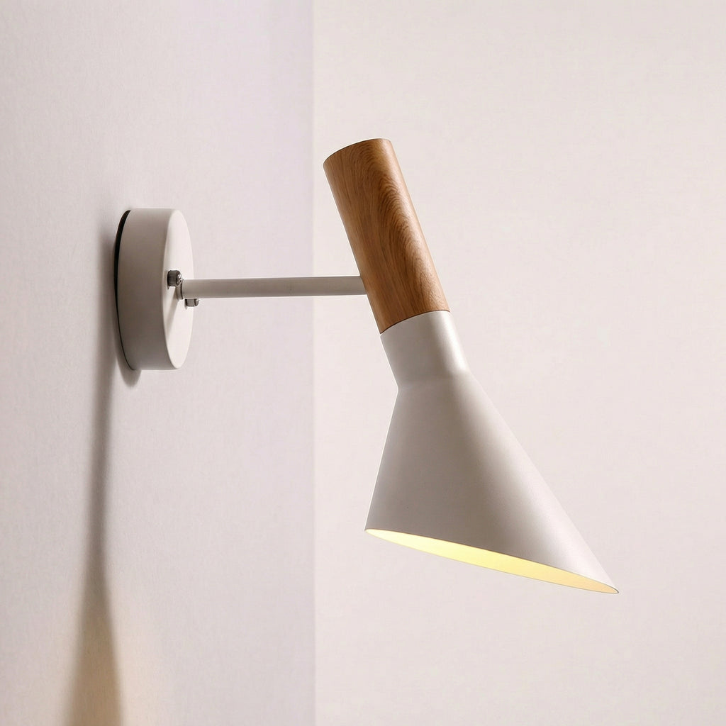 Modern Minimalist Iron Bedside Wall Lamp