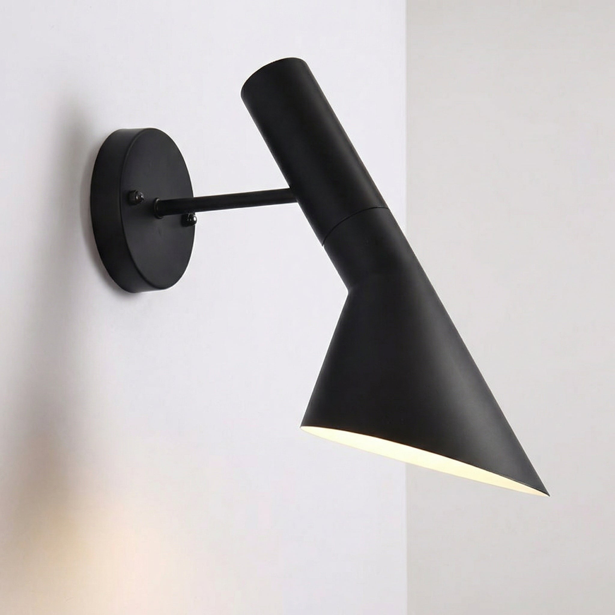 Modern Minimalist Iron Bedside Wall Lamp