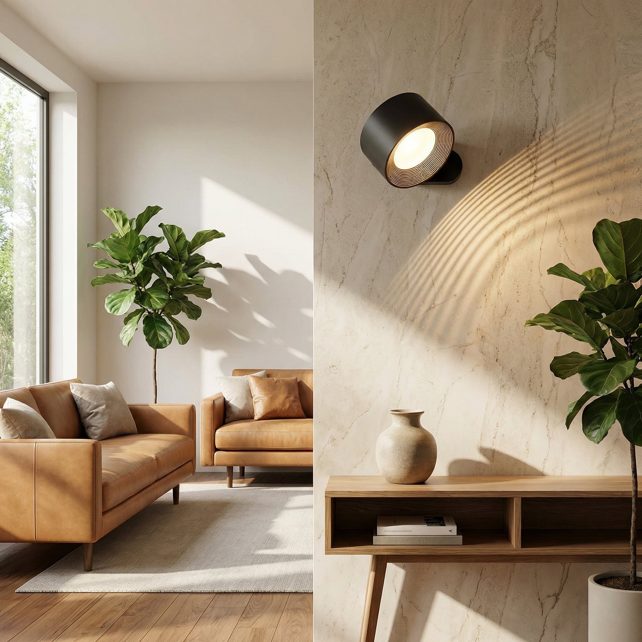 360° Rotating Magnetic LED Wall Lamp