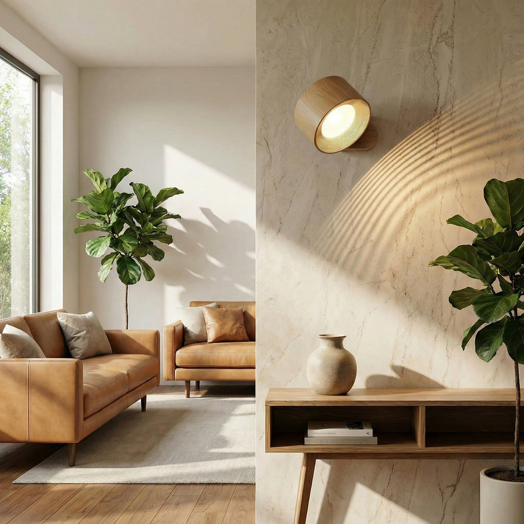 360° Rotating Magnetic LED Wall Lamp