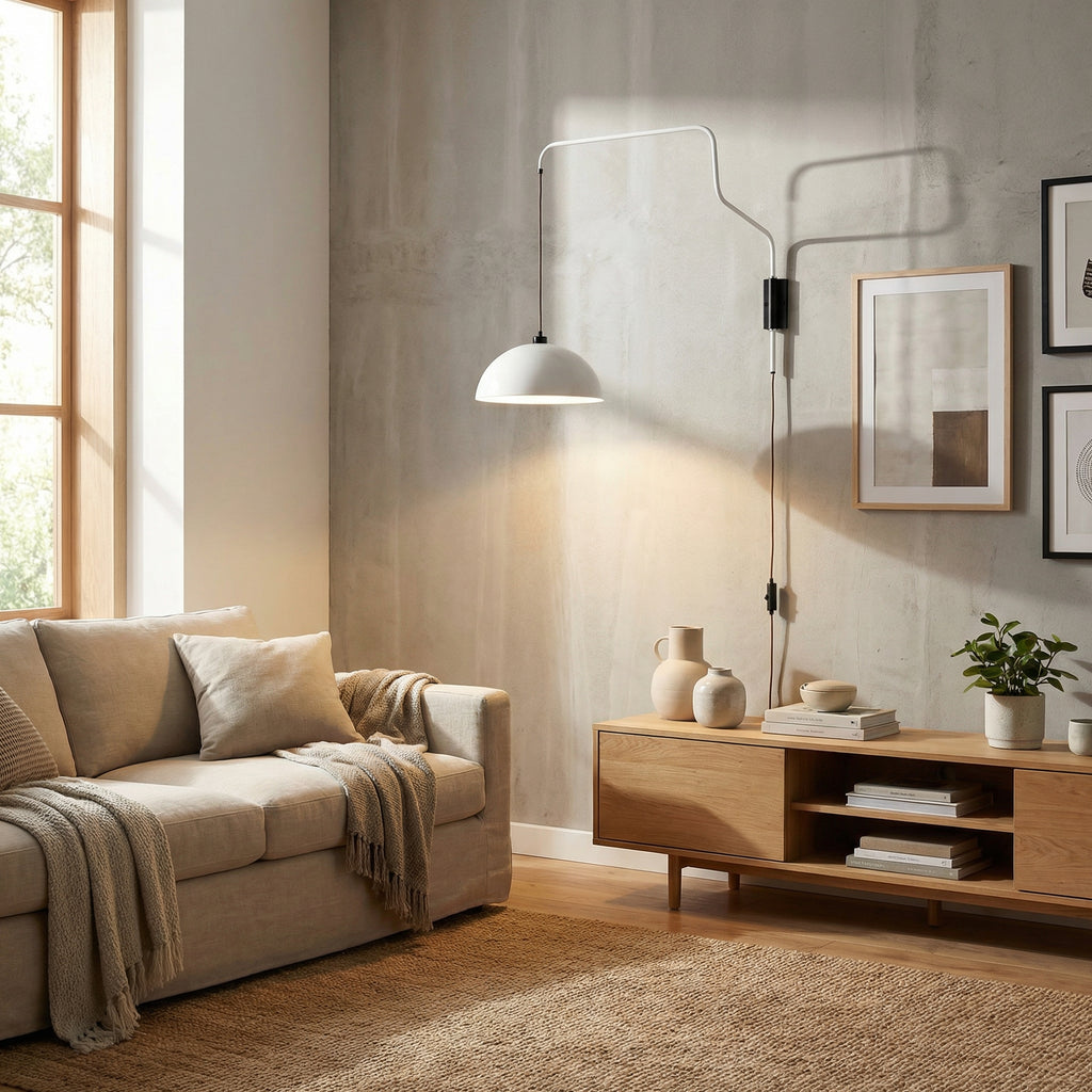 Nordic Swing Arm Wall Pendant Light