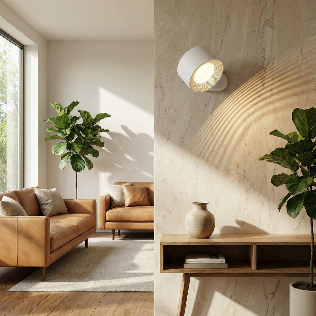 360° Rotating Magnetic LED Wall Lamp