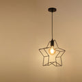 Nordic Black Five-Point Star Pendant Light