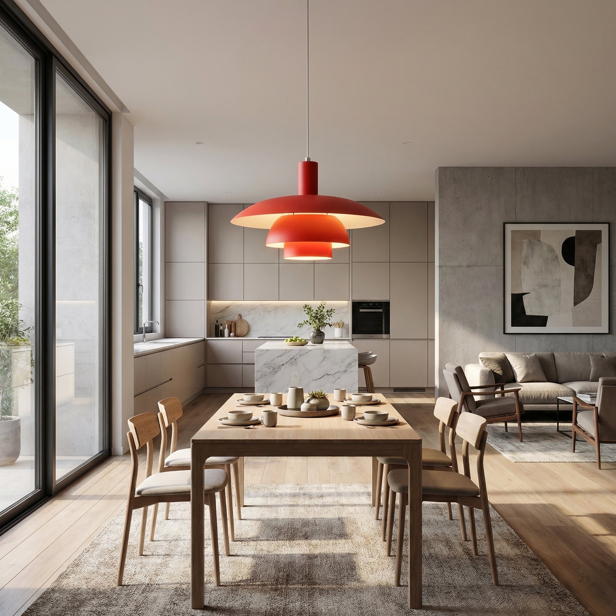 Nordic Danish UFO Pendant Light