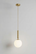 Modern Nordic Glass Globe Pendant Light