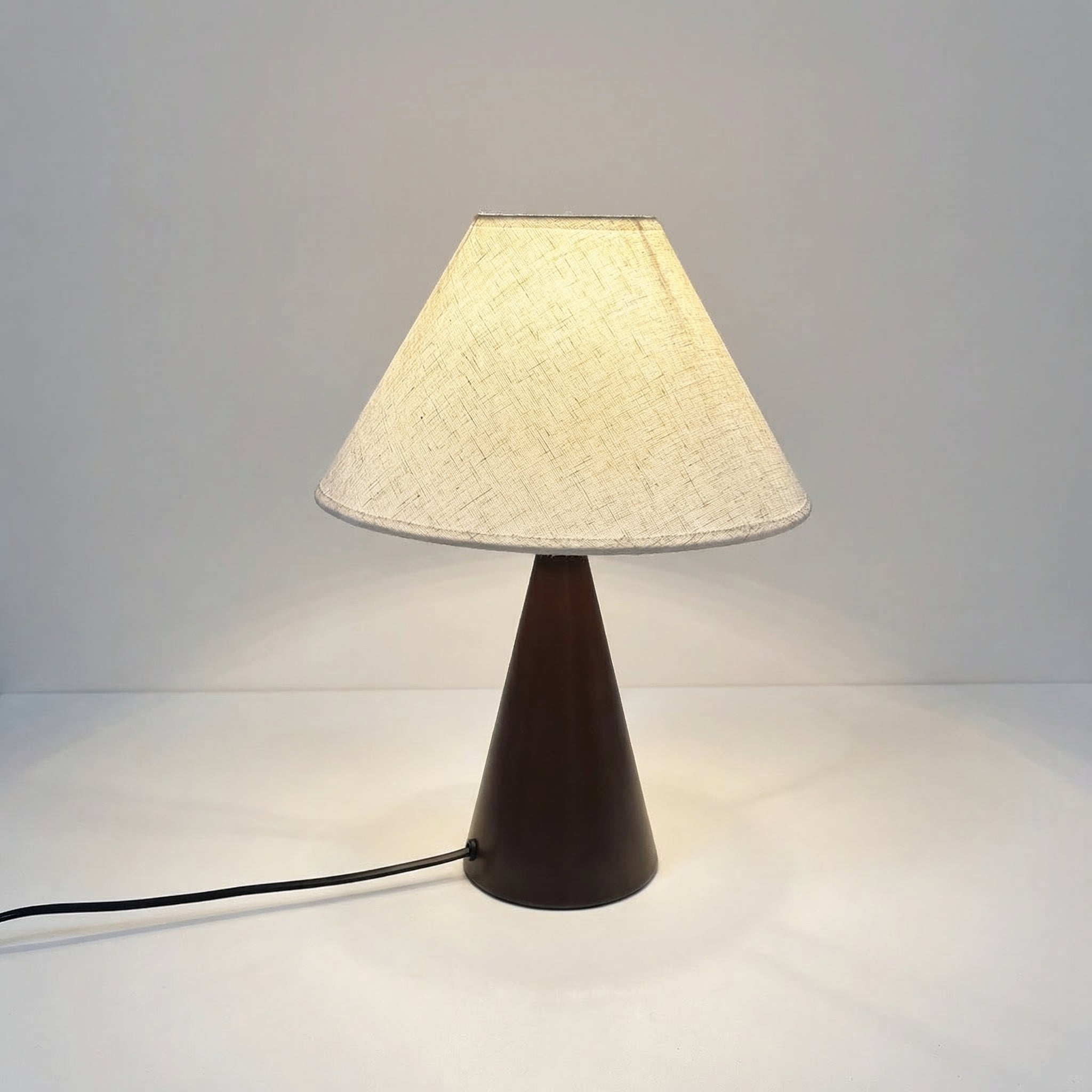 Vintage Fabric Table Lamp