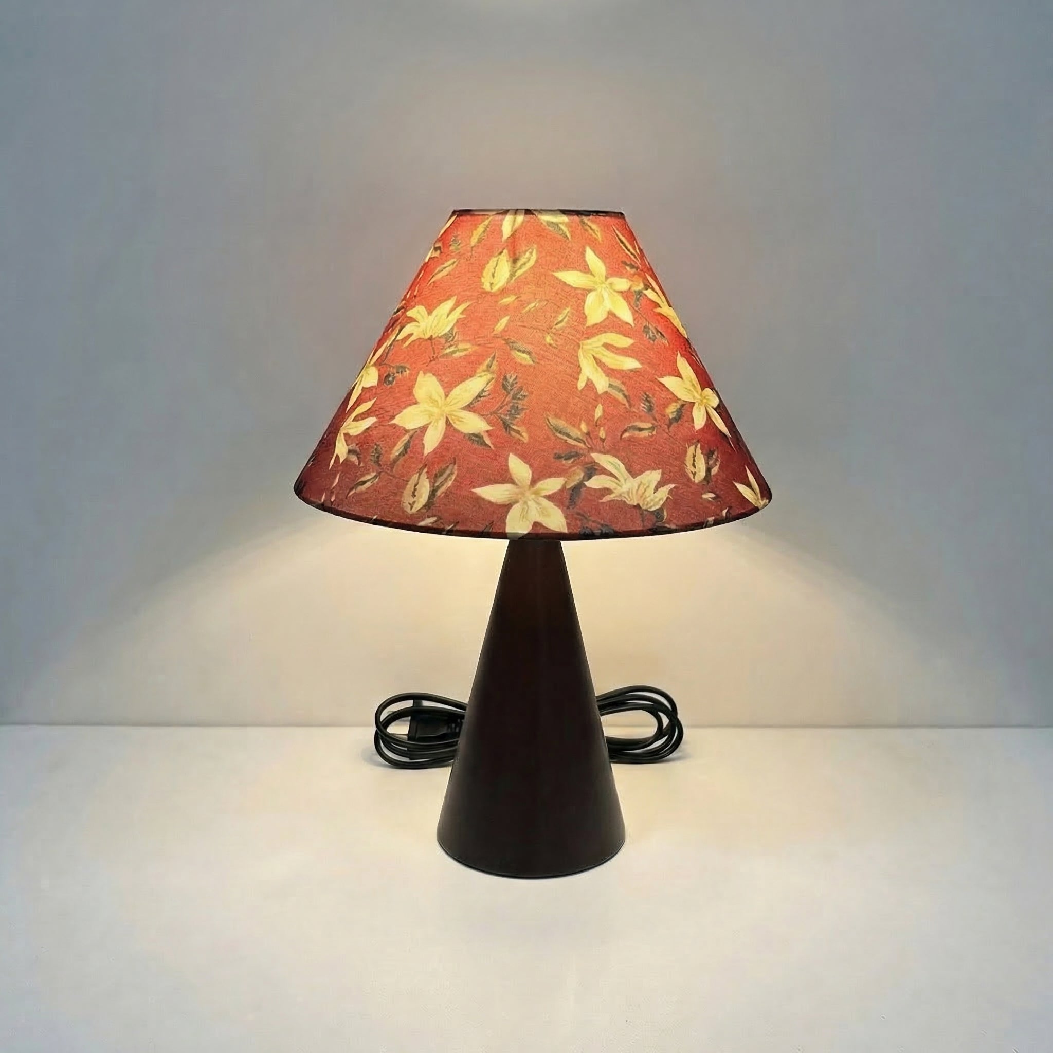 Vintage Fabric Table Lamp
