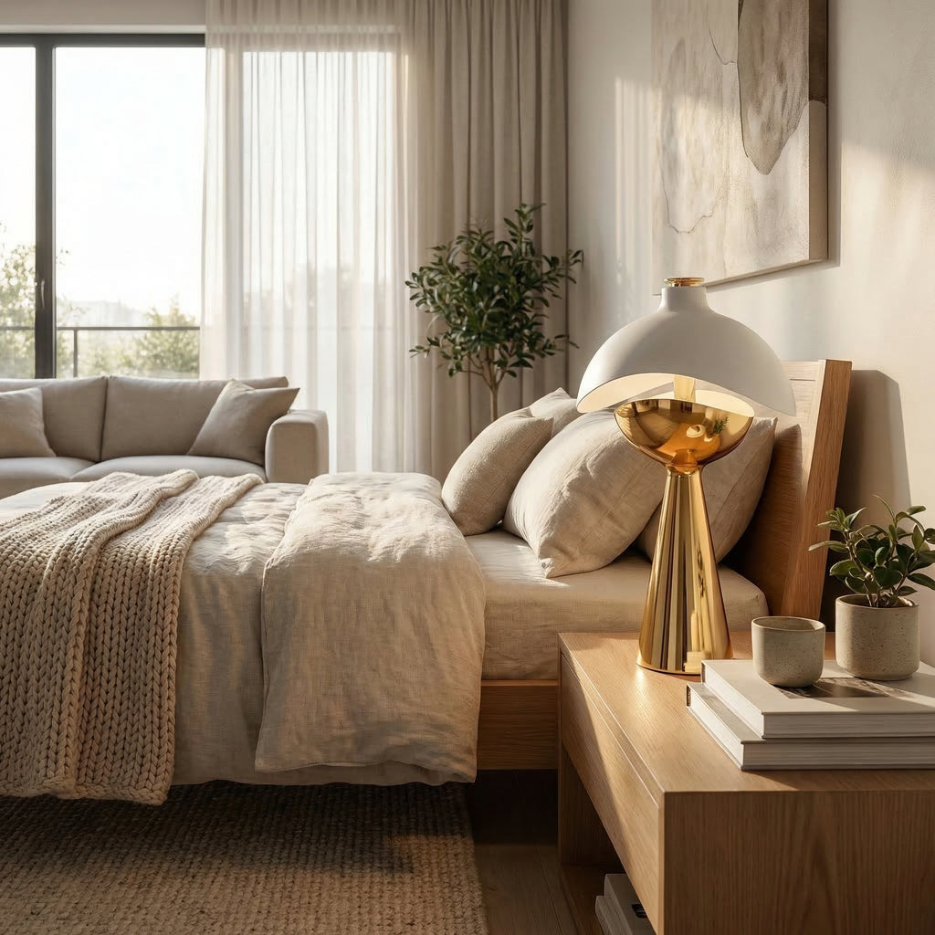 Nordic Luxury Rechargeable LED Table Lamp