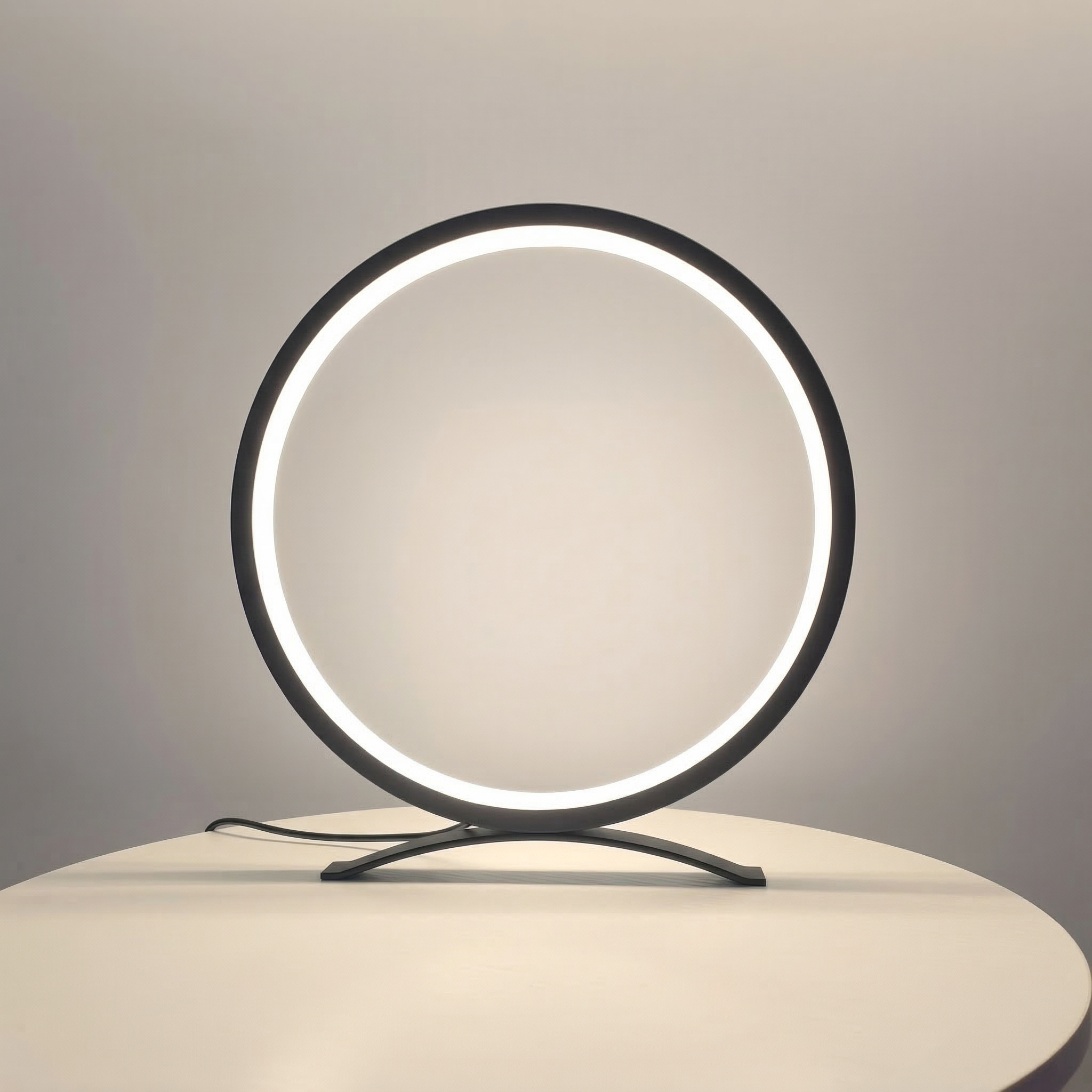 Modern Nordic Ring LED Table Lamp