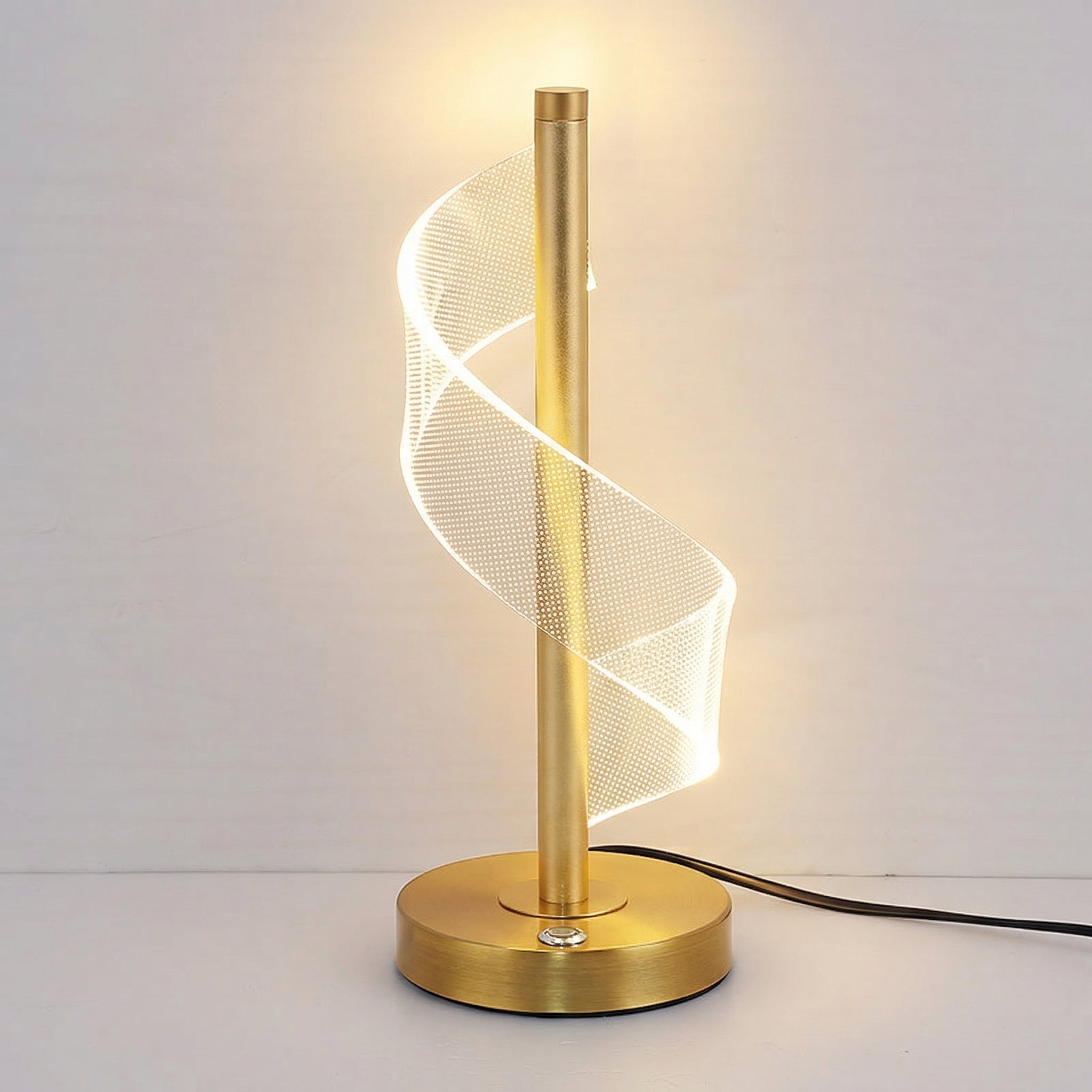 Modern Spiral LED Table Lamp