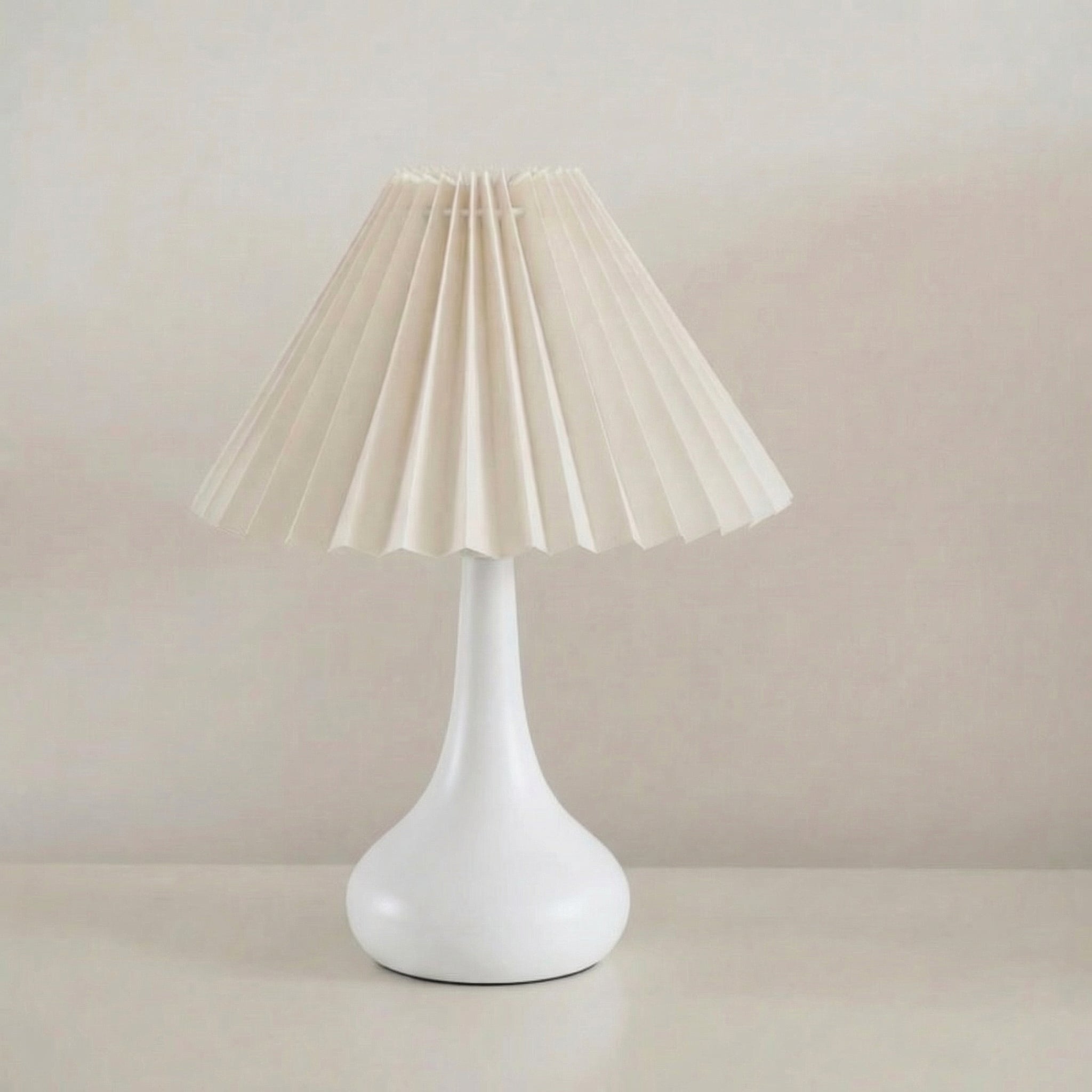 Modern Pleated Shade Table Lamp