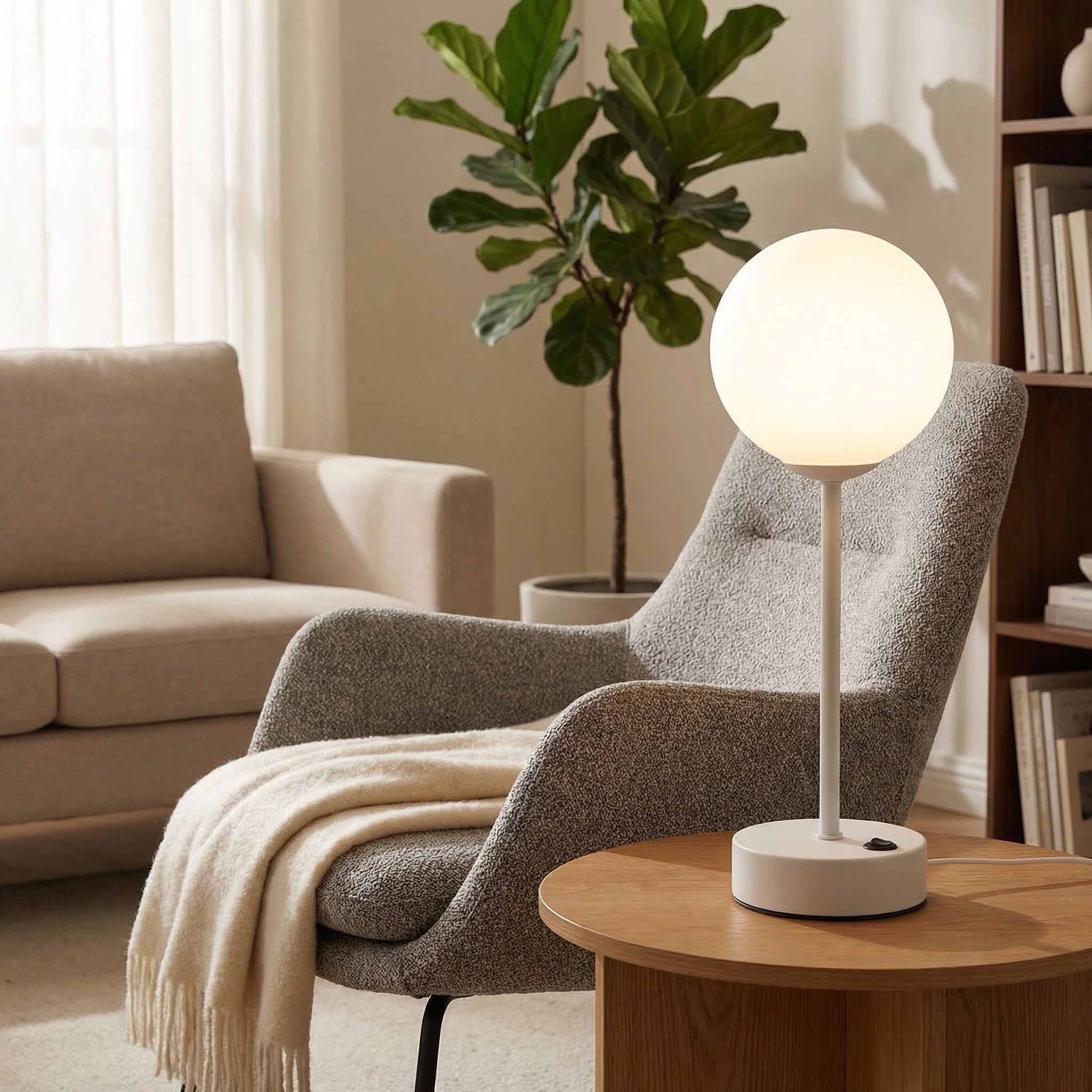 Nordic Globe LED Table Lamp