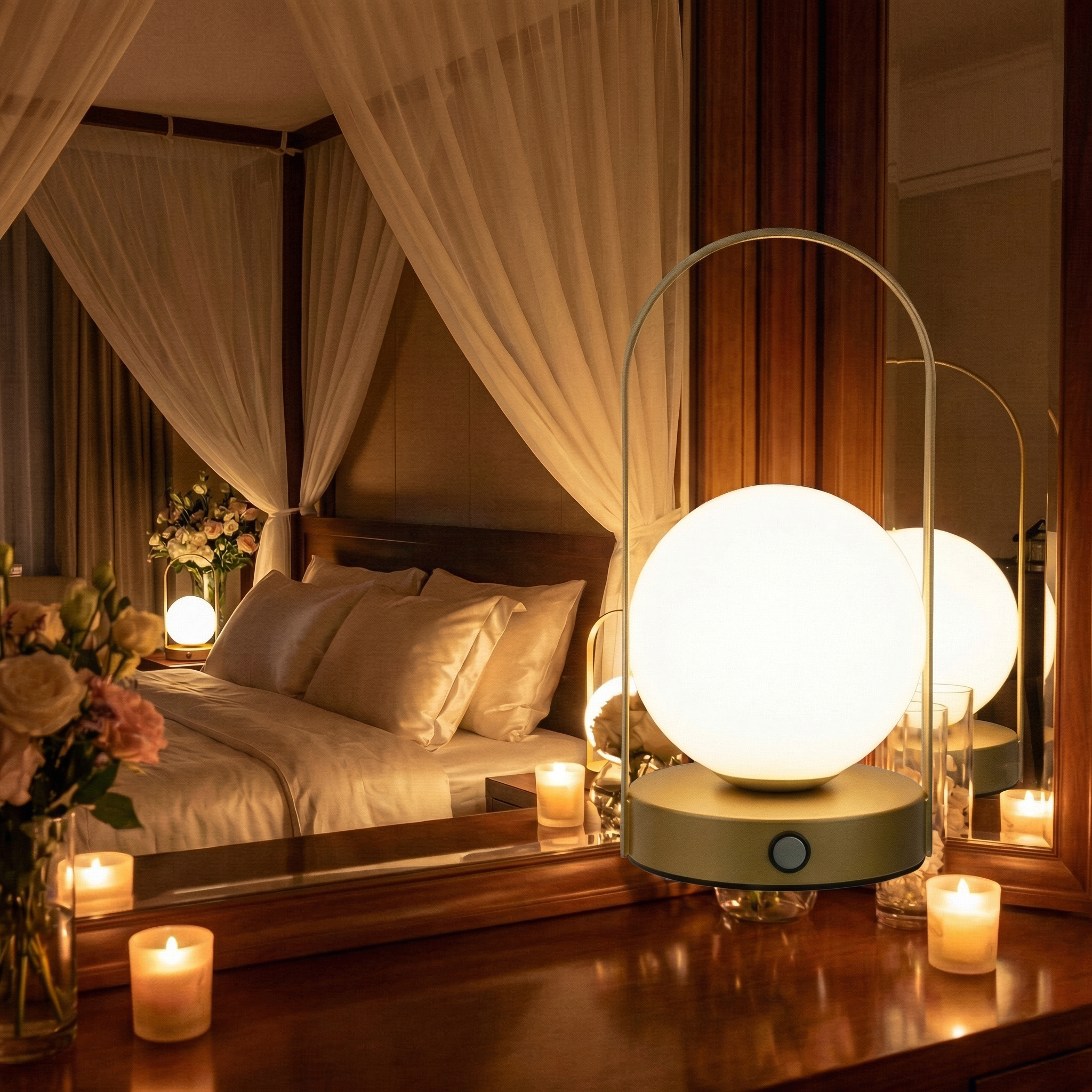 Nordic Globe LED Table Lamp