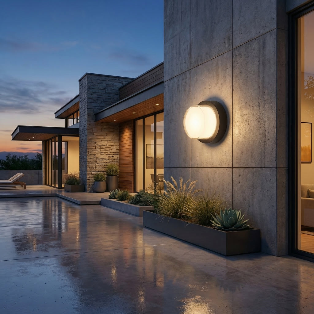 Waterproof 12W LED Wall Lamp for Garden, Patio & Exterior Wall