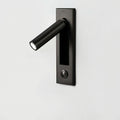 Minimalist LED Reading Wall Lamp with Adjustable Spotlight