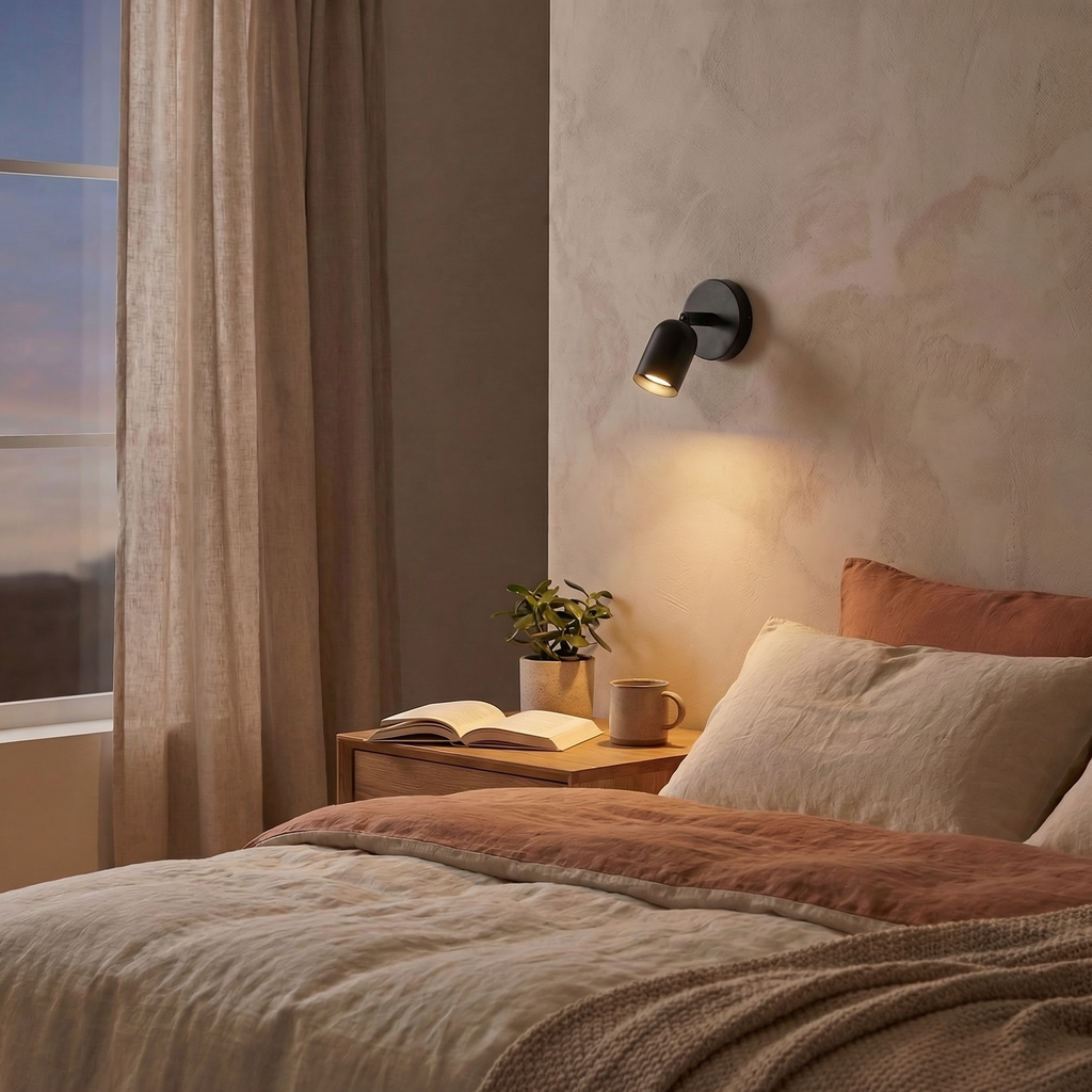 Vintage Nordic Adjustable Wall Spotlight