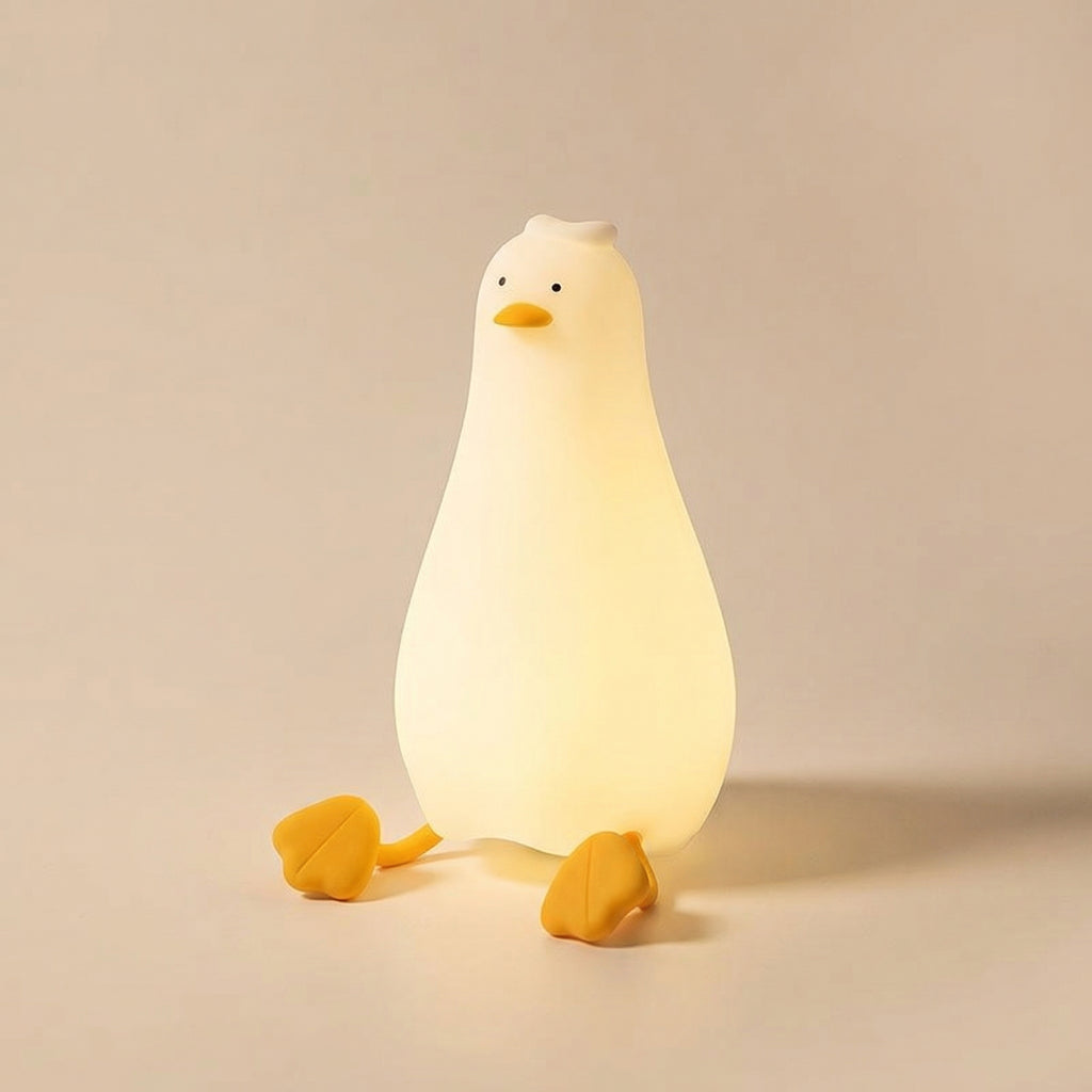 Cute Duck Silicone Night Light