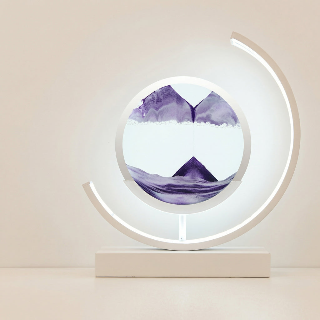 3D Quicksand Art Table Lamp