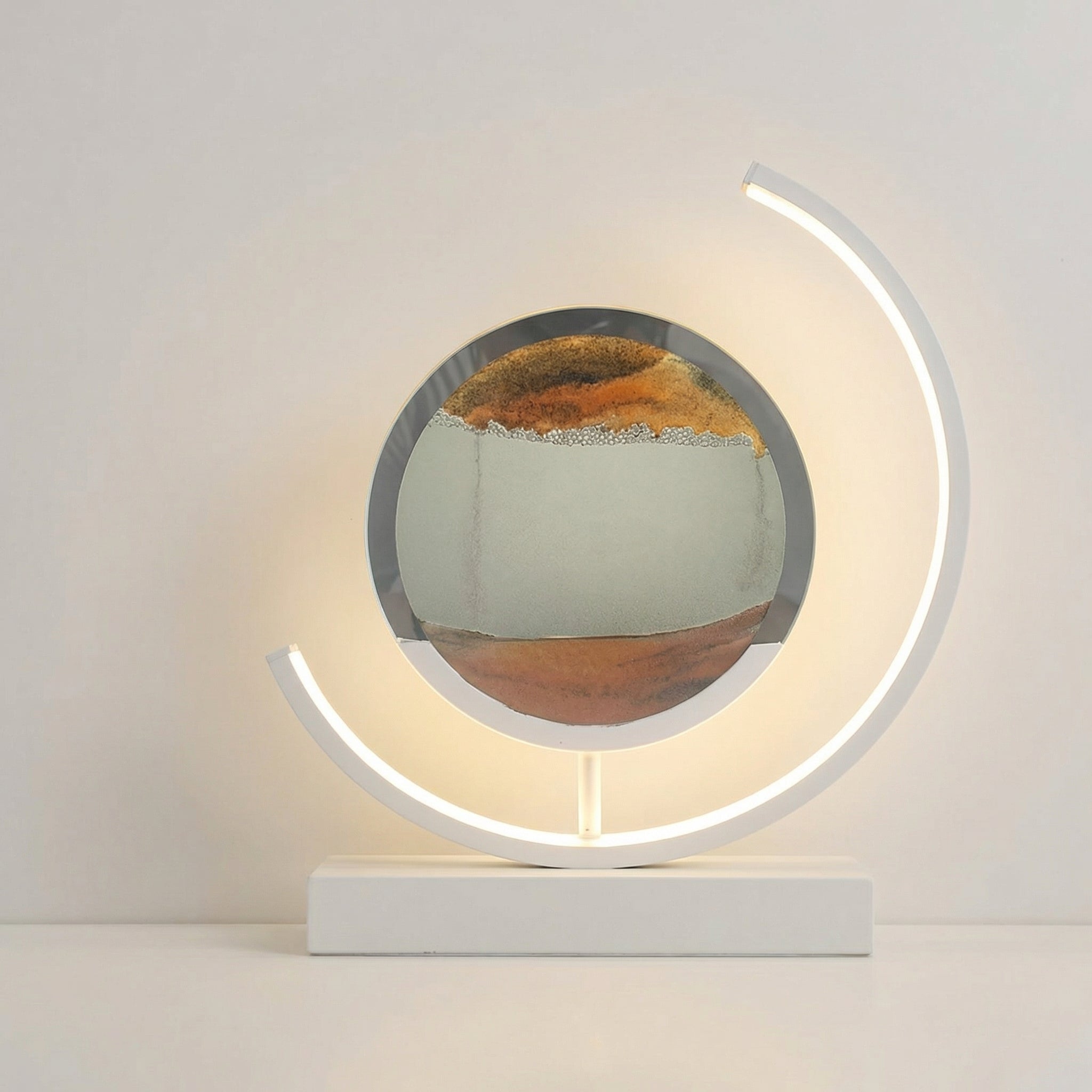 3D Quicksand Art Table Lamp