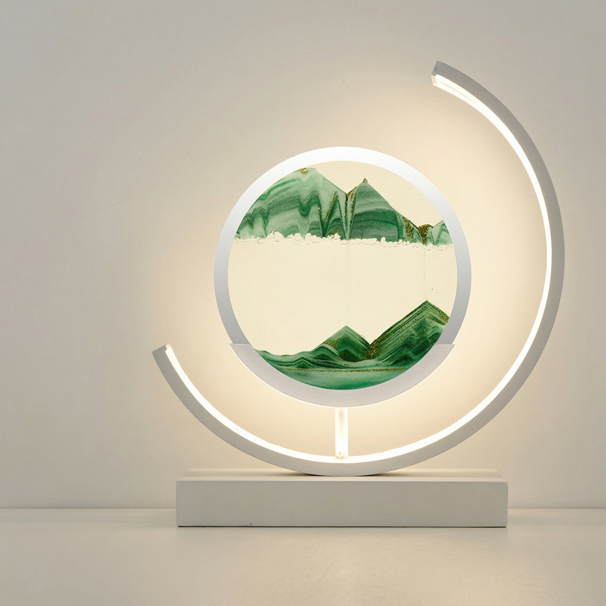 3D Quicksand Art Table Lamp