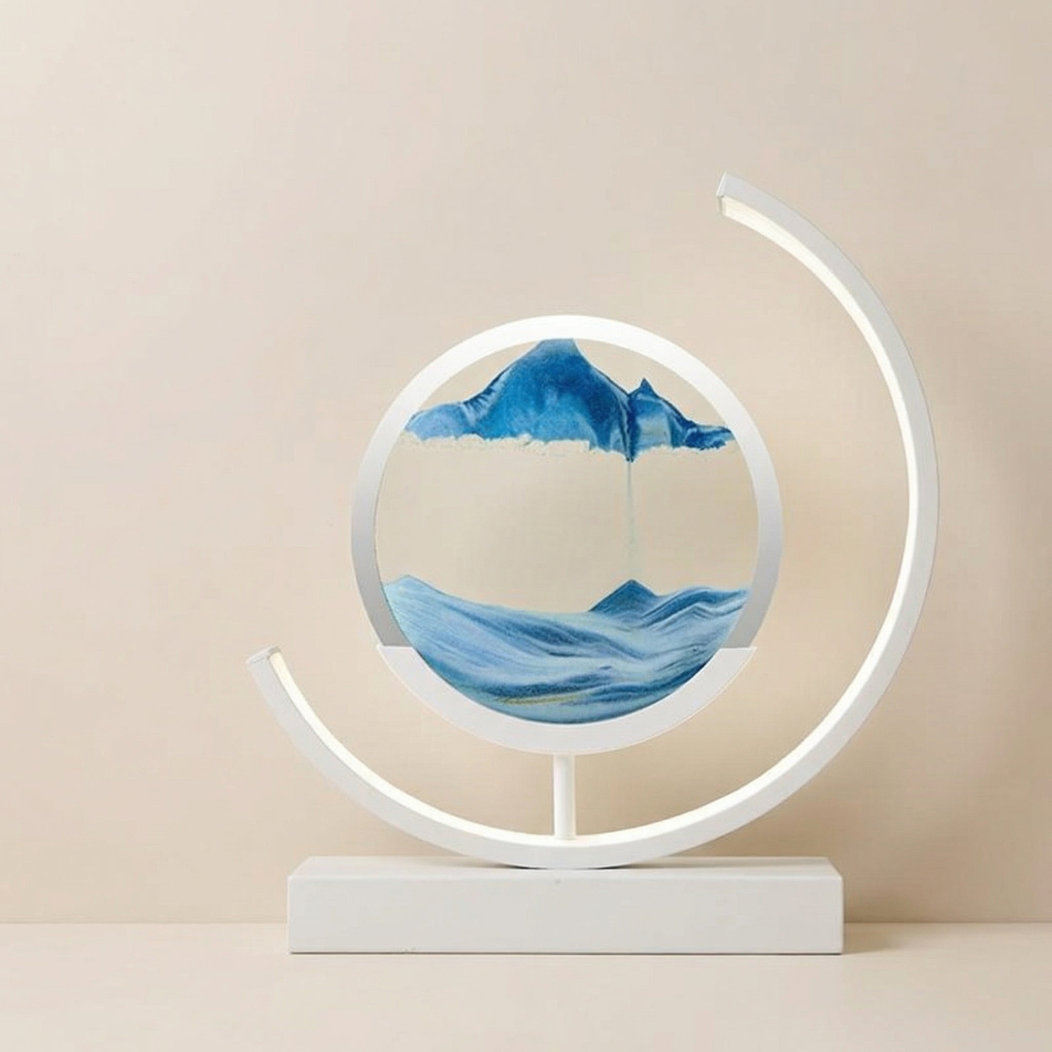 3D Quicksand Art Table Lamp