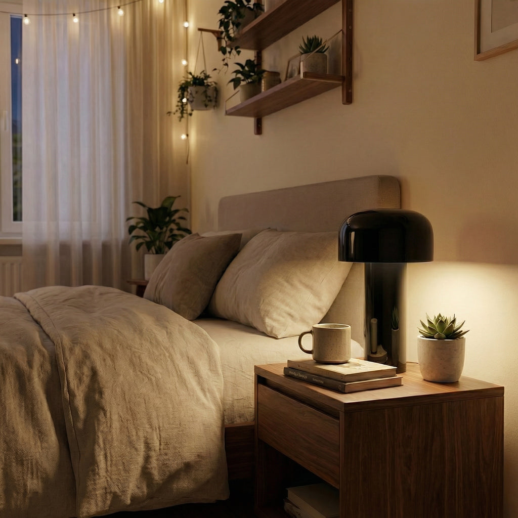 Italian Mushroom LED Table Lamp