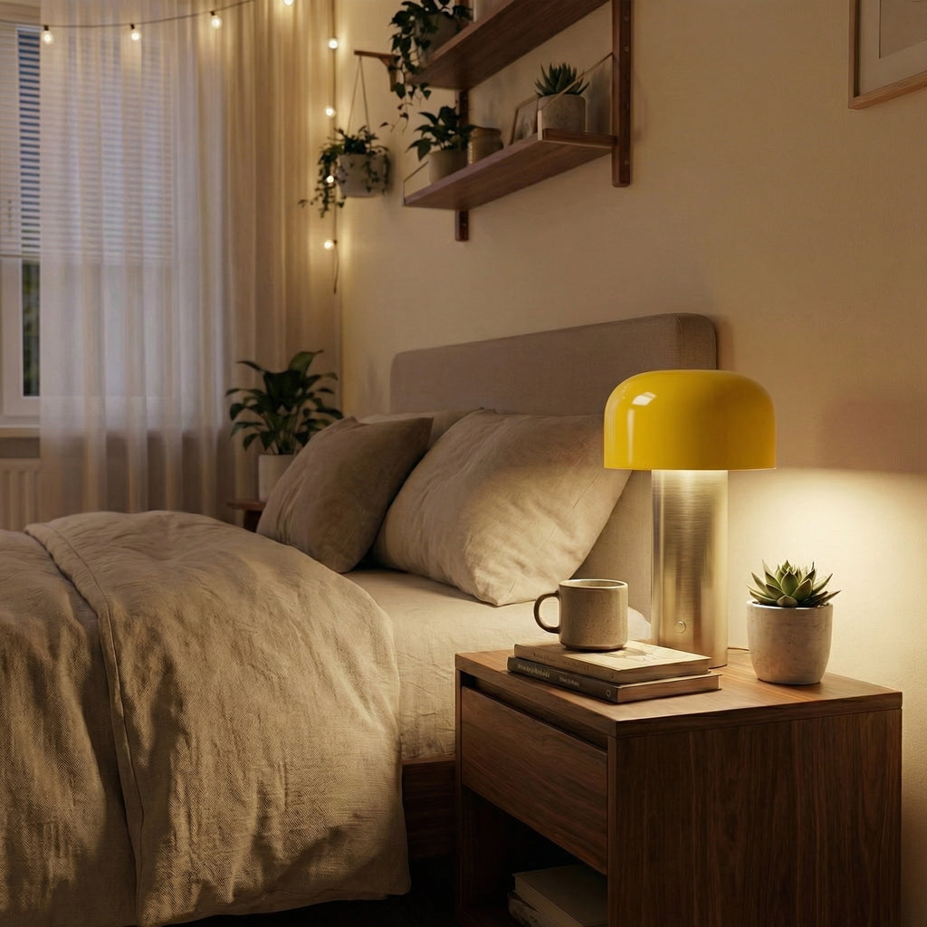 Italian Mushroom LED Table Lamp