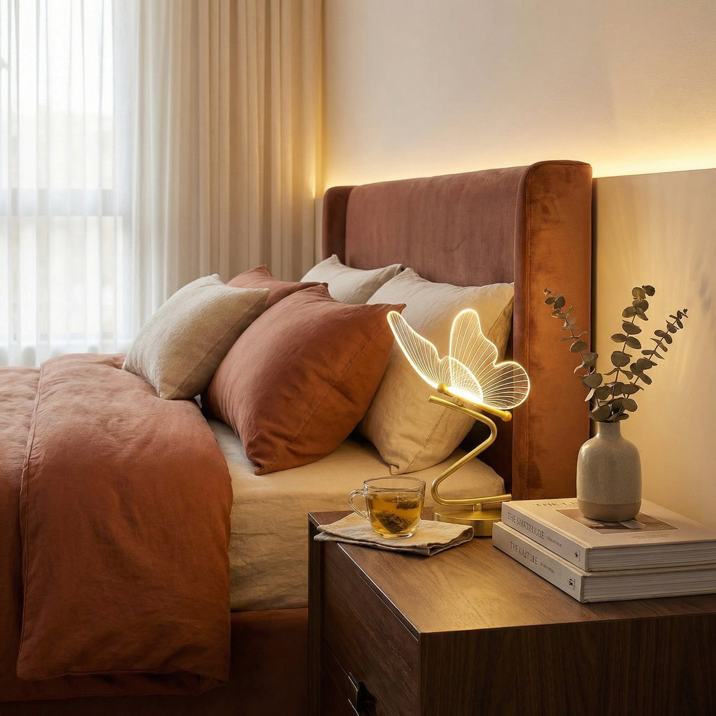 Modern Nordic Butterfly Table Lamp