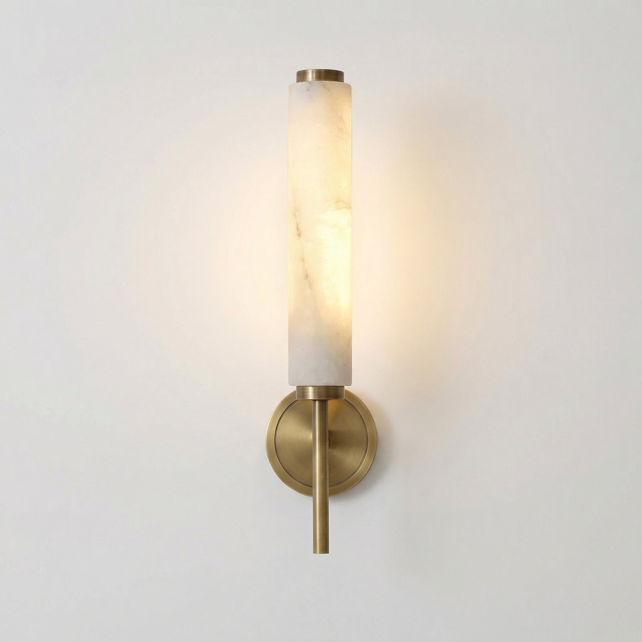 Luxury Marble & Brass Wall Lamp