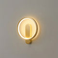 Luxury Round Copper LED Wall Lamp