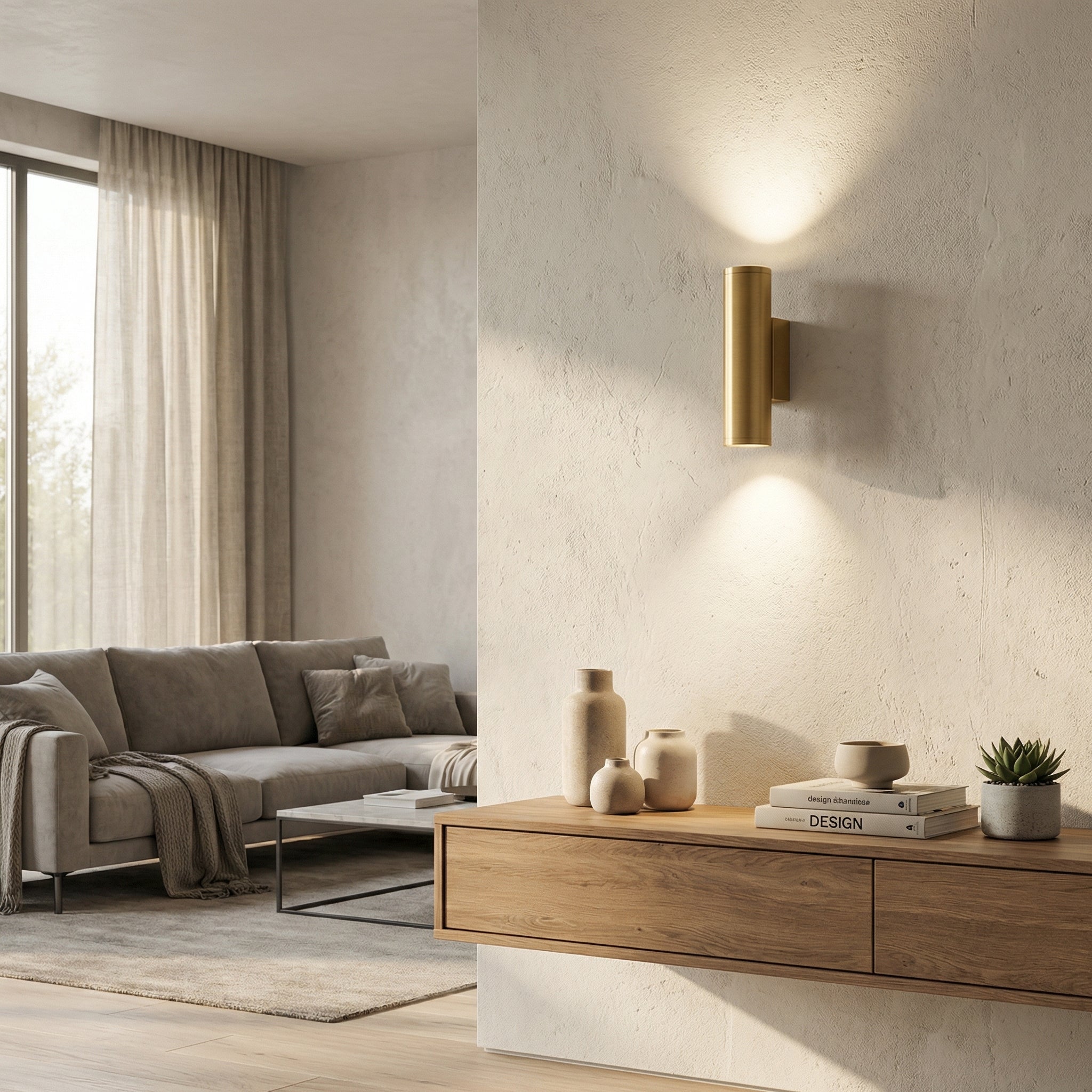 Modern Cylinder LED Wall Light