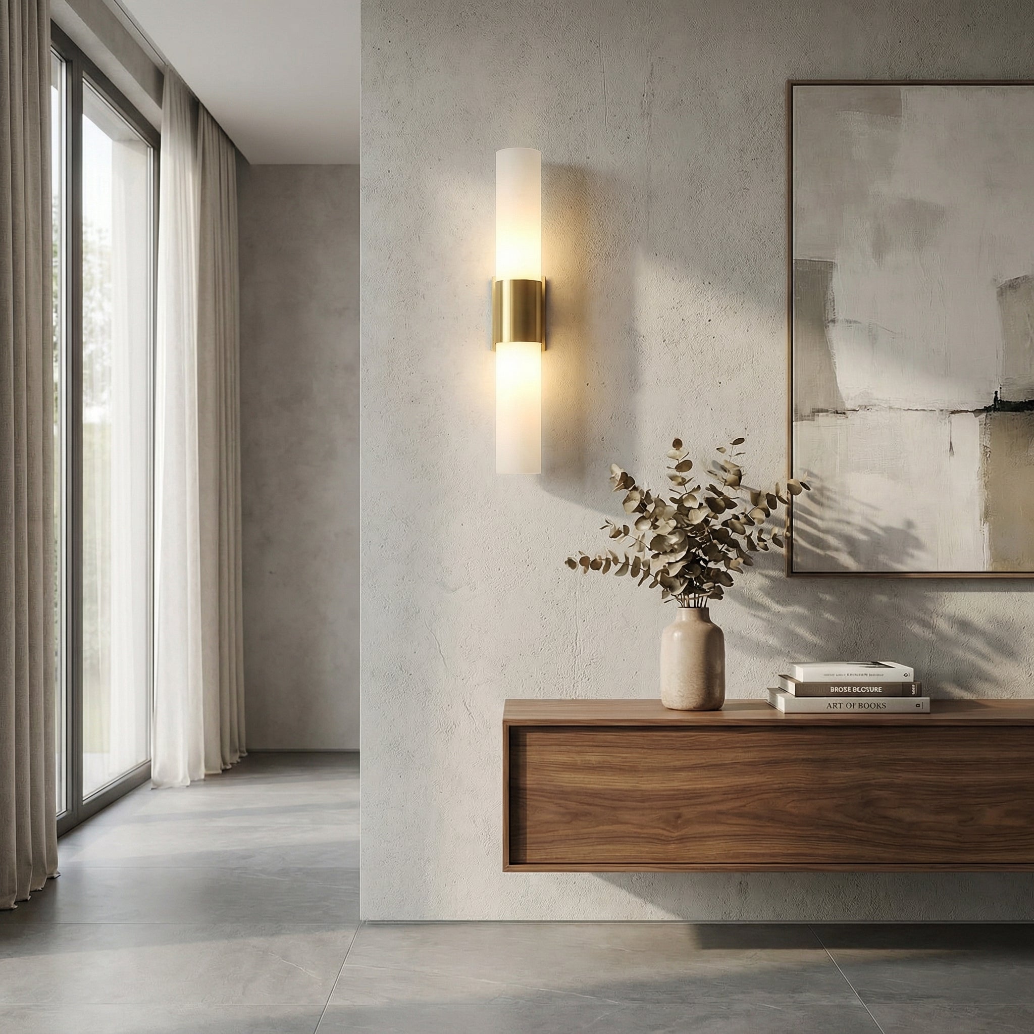 Modern Double-Head LED Wall Lamp