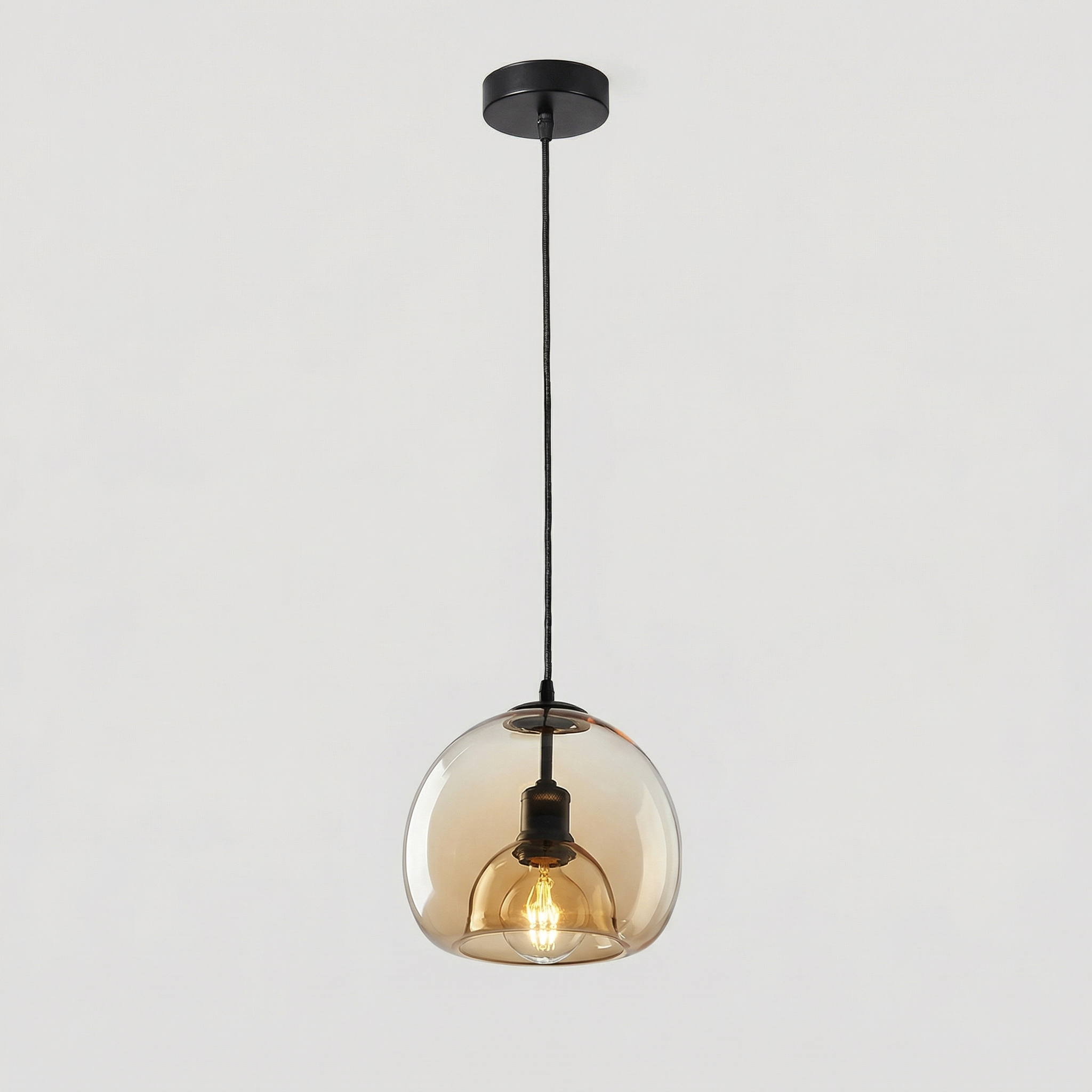 Modern Nordic Glass Chandelier