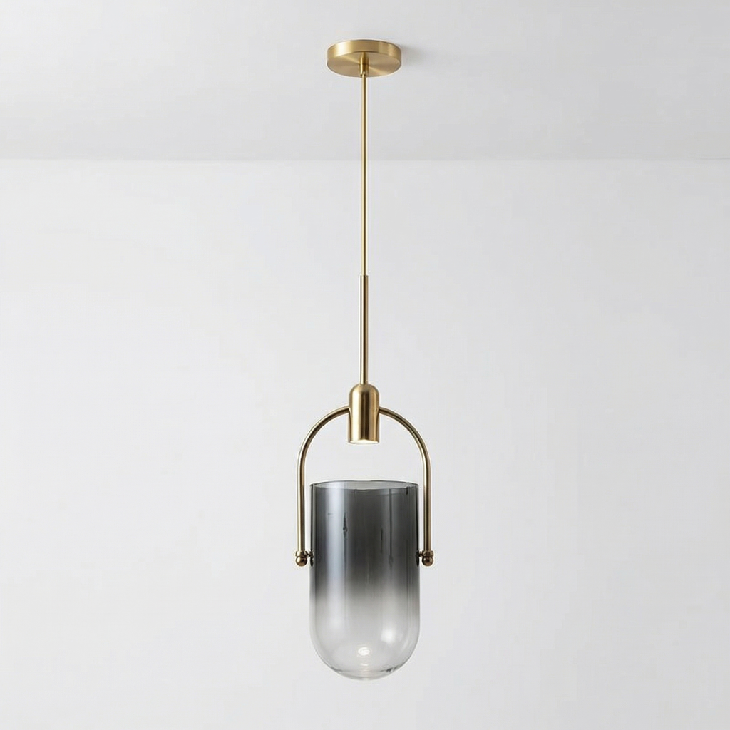 Scandinavian Glass Head Ceiling Chandelier