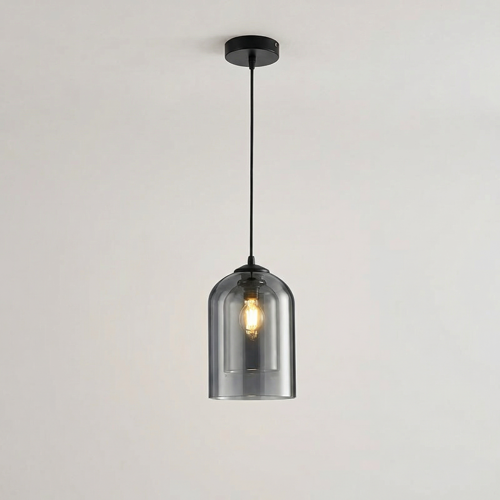 Nordic Single-Head Glass Pendant Light
