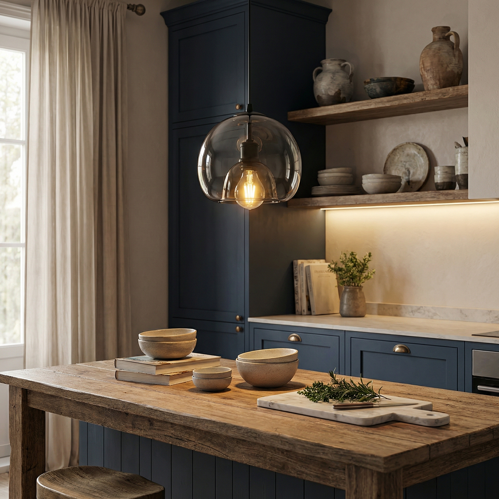 Modern Nordic Glass Chandelier