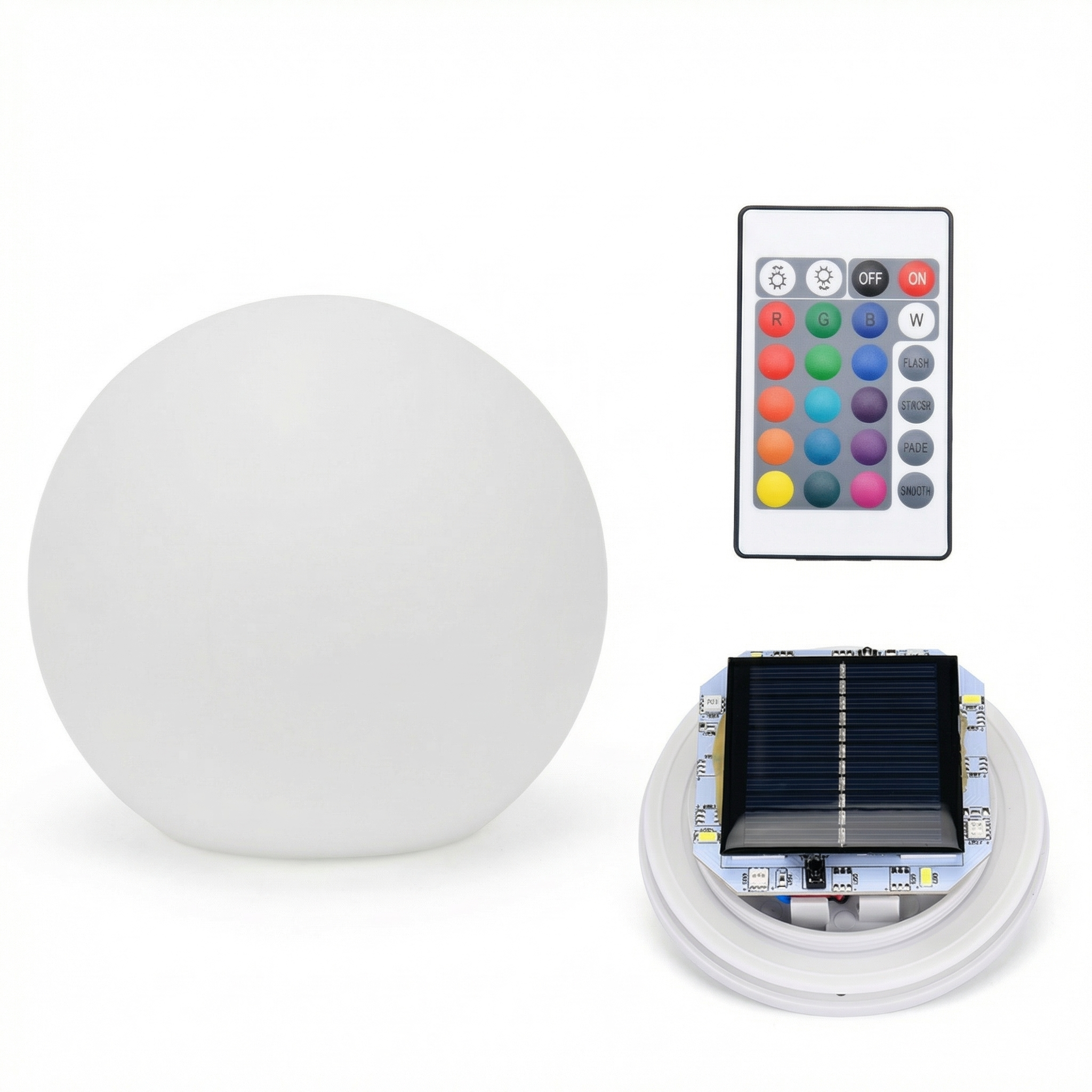 Solar LED Spherical Outdoor Light