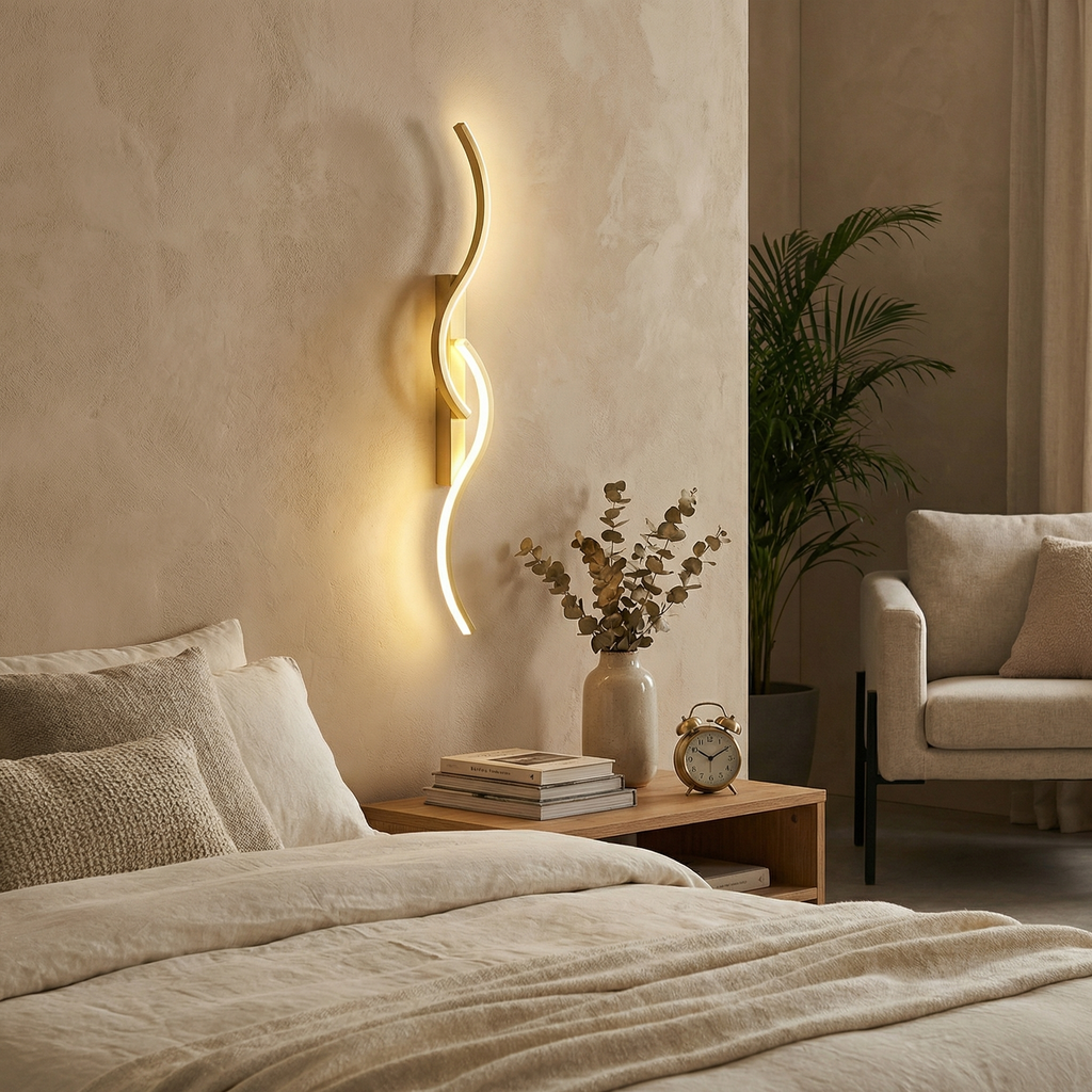 Modern Minimalist Wall Light for Bedroom & Living Room