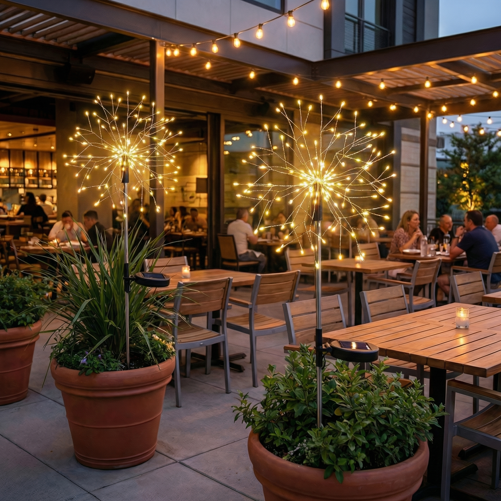 Solar Firework Garden Lights