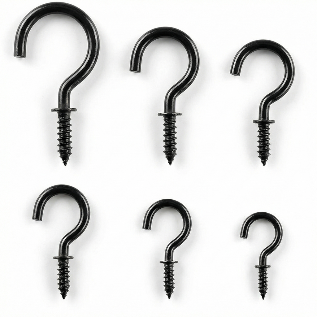 Multi-Size Metal Hook Kit (6 Sizes)