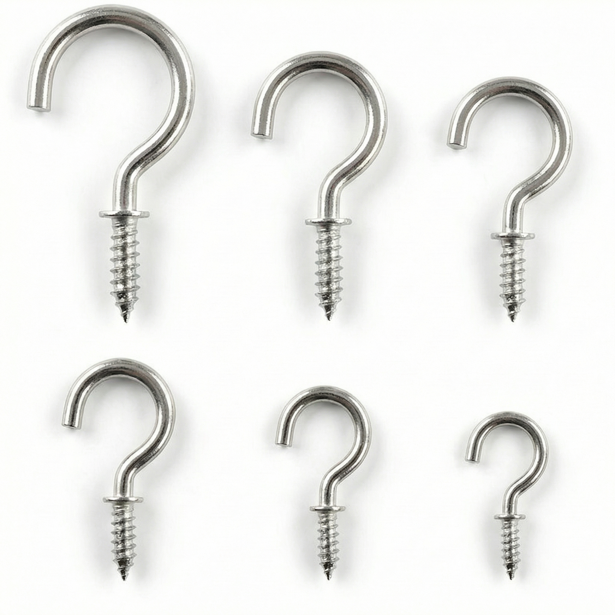 Multi-Size Metal Hook Kit (6 Sizes)