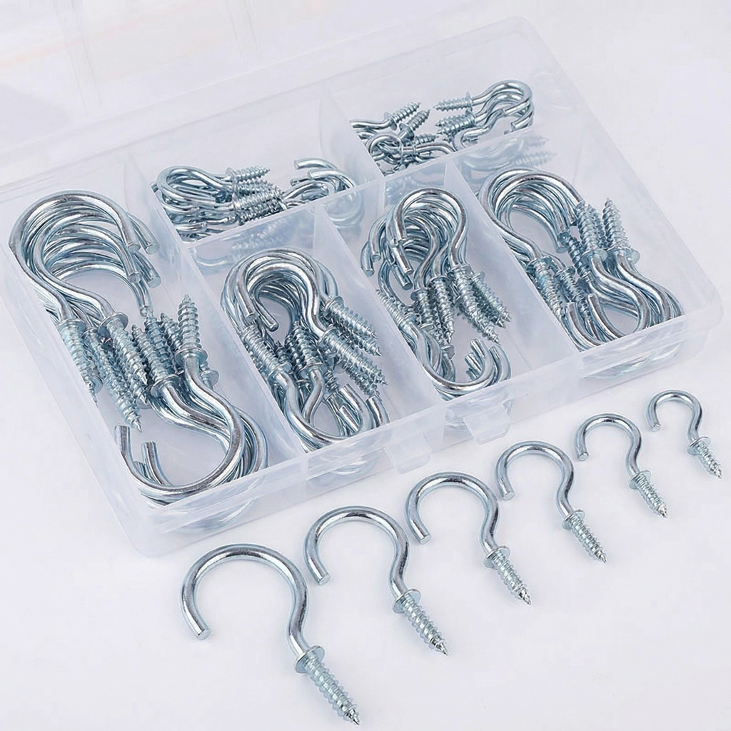 Multi-Size Metal Hook Kit (6 Sizes)